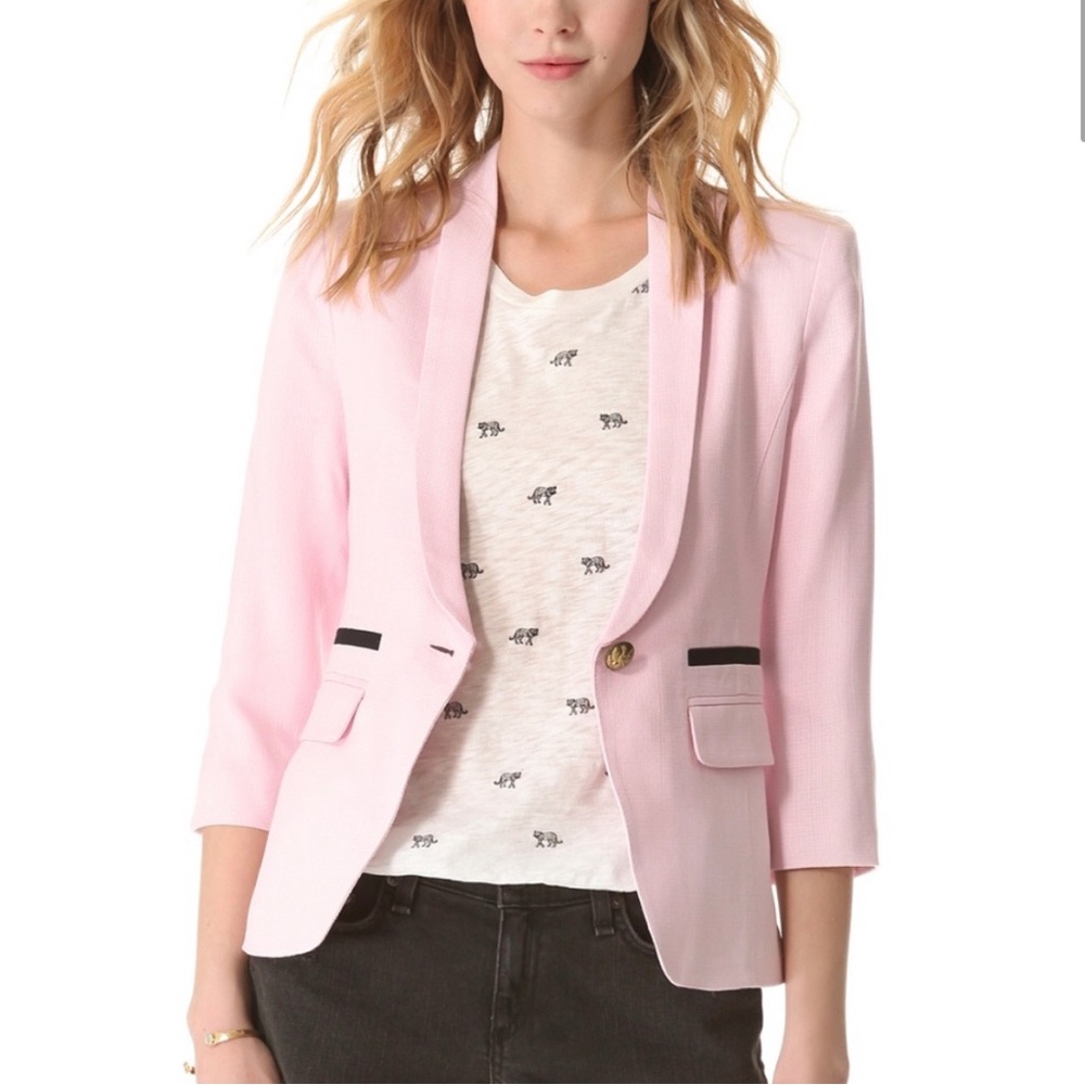 Smythe Pink Blazer Size 6